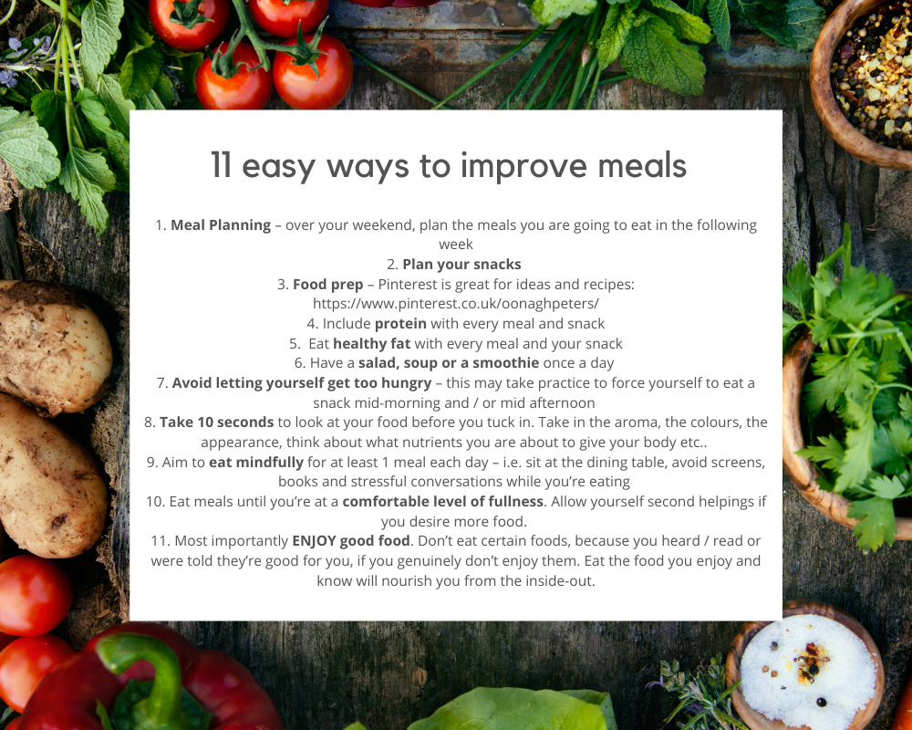 11 ways to improve meals large